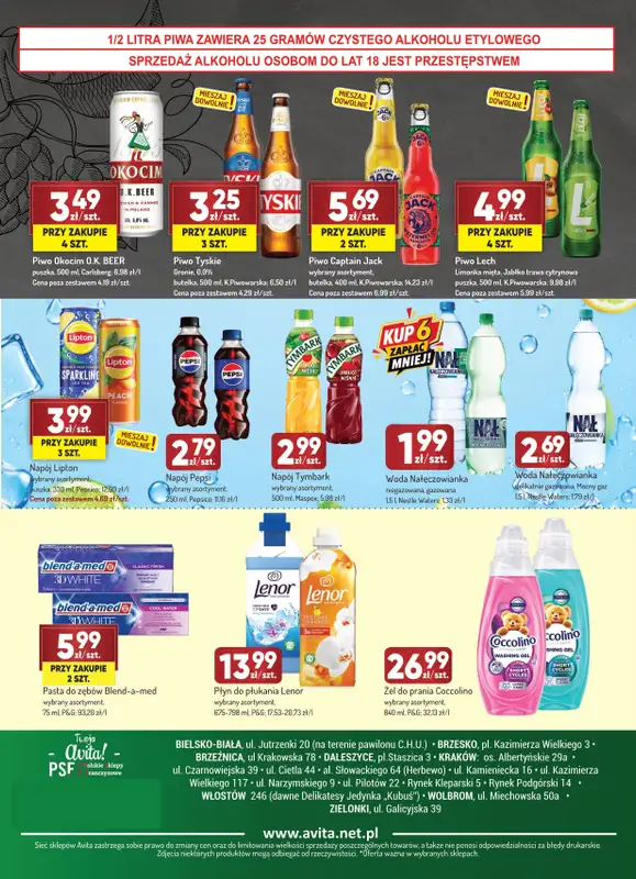 Avita - gazetka promocyjna Gazetka od środy 29.07 do wtorku 04.08 - strona 4