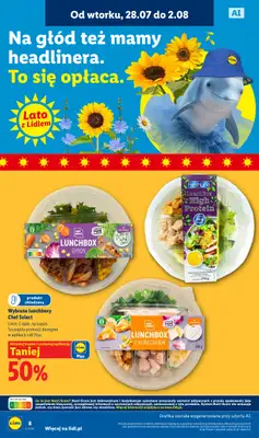Lidl - gazetka promocyjna Pol'and'rock od wtorku 28.07 do niedzieli 02.08 - strona 8