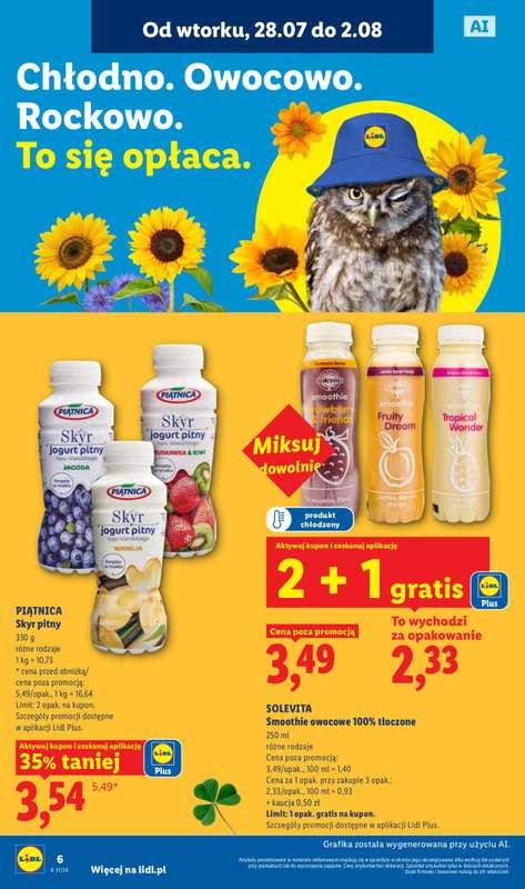 Lidl - gazetka promocyjna Pol'and'rock od wtorku 28.07 do niedzieli 02.08 - strona 6