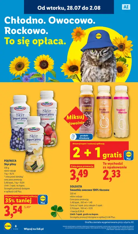 Lidl - gazetka promocyjna Pol'and'rock od wtorku 28.07 do niedzieli 02.08 - strona 6