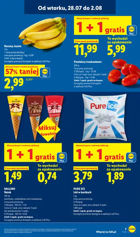 Lidl - gazetka promocyjna Pol'and'rock od wtorku 28.07 do niedzieli 02.08 - strona 7