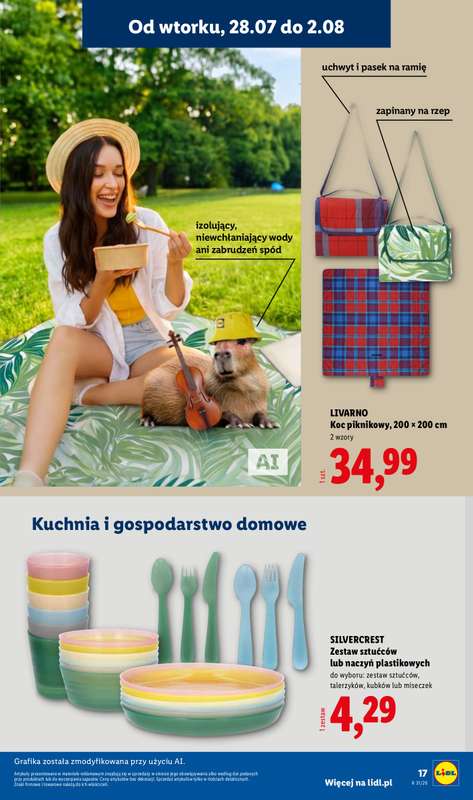 Lidl - gazetka promocyjna Pol'and'rock od wtorku 28.07 do niedzieli 02.08 - strona 17