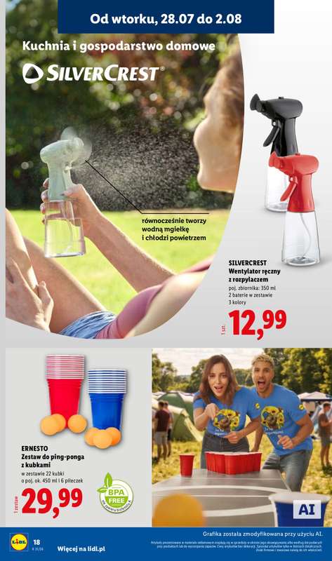 Lidl - gazetka promocyjna Pol'and'rock od wtorku 28.07 do niedzieli 02.08 - strona 18