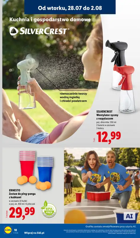 Lidl - gazetka promocyjna Pol'and'rock od wtorku 28.07 do niedzieli 02.08 - strona 18