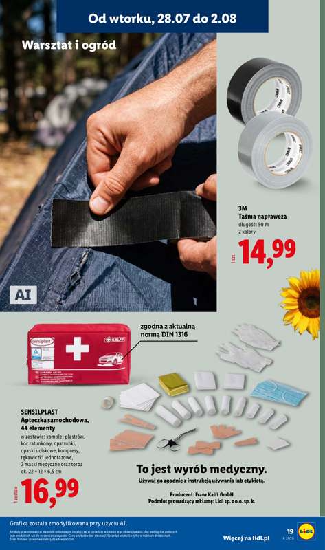 Lidl - gazetka promocyjna Pol'and'rock od wtorku 28.07 do niedzieli 02.08 - strona 19