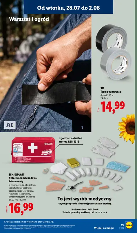 Lidl - gazetka promocyjna Pol'and'rock od wtorku 28.07 do niedzieli 02.08 - strona 19