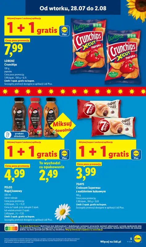 Lidl - gazetka promocyjna Pol'and'rock od wtorku 28.07 do niedzieli 02.08 - strona 5