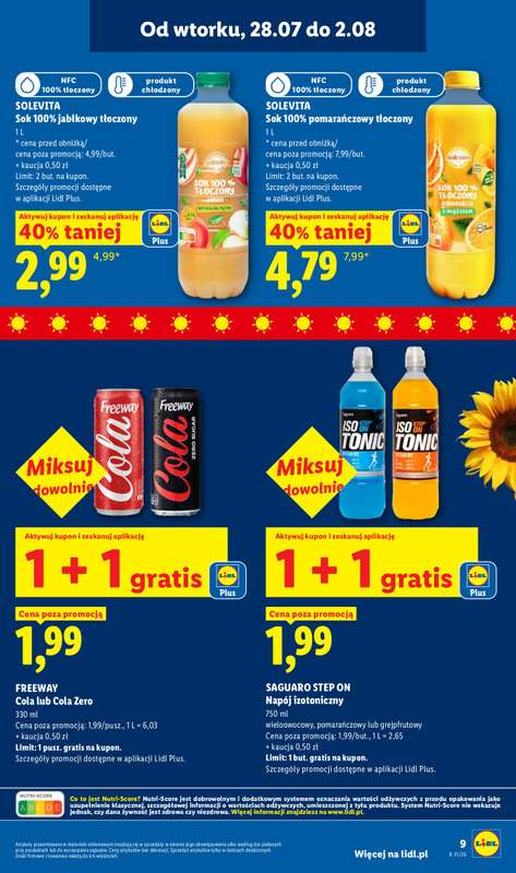 Lidl - gazetka promocyjna Pol'and'rock od wtorku 28.07 do niedzieli 02.08 - strona 9