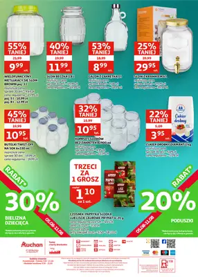 Auchan - gazetka promocyjna Gazetka Racibórz | Wielkie ochłodzenie cen od środy 29.07 do wtorku 11.08 - strona 21