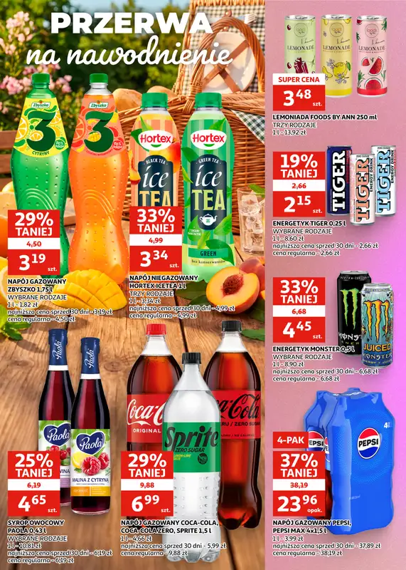 Auchan - gazetka promocyjna Gazetka Racibórz | Wielkie ochłodzenie cen od środy 29.07 do wtorku 11.08 - strona 17