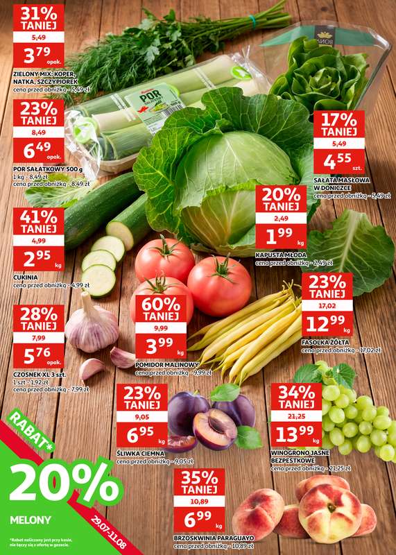 Auchan - gazetka promocyjna Gazetka Zielona Góra | Wielkie ochłodzenie cen  do wtorku 11.08 - strona 6