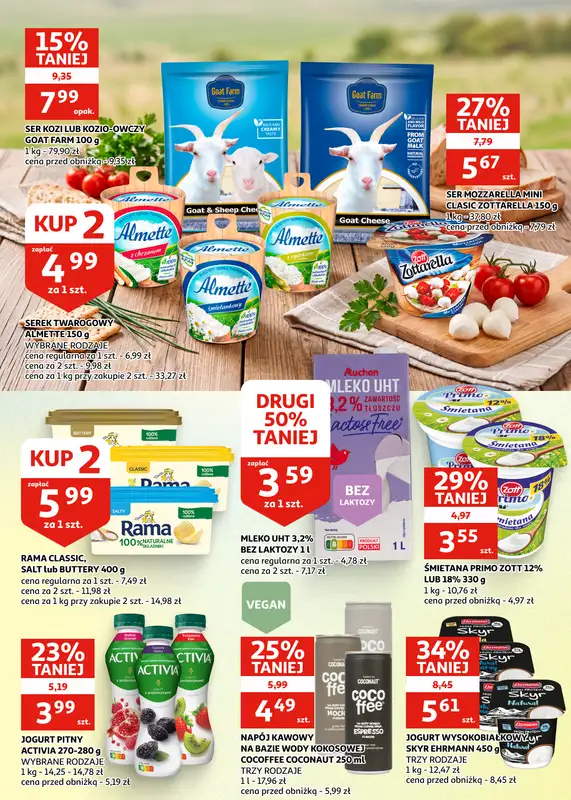 Auchan - gazetka promocyjna Gazetka Zielona Góra | Wielkie ochłodzenie cen od środy 29.07 do wtorku 11.08 - strona 10