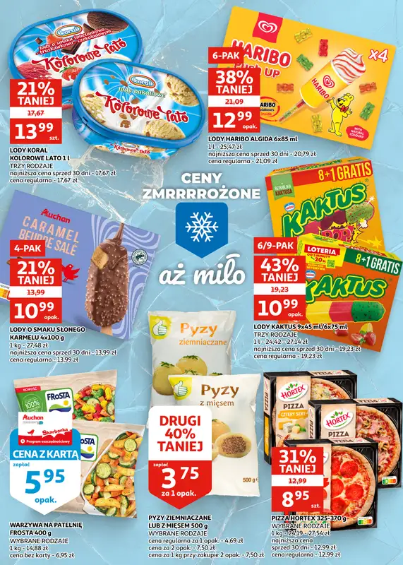Auchan - gazetka promocyjna Gazetka Zielona Góra | Wielkie ochłodzenie cen od środy 29.07 do wtorku 11.08 - strona 12