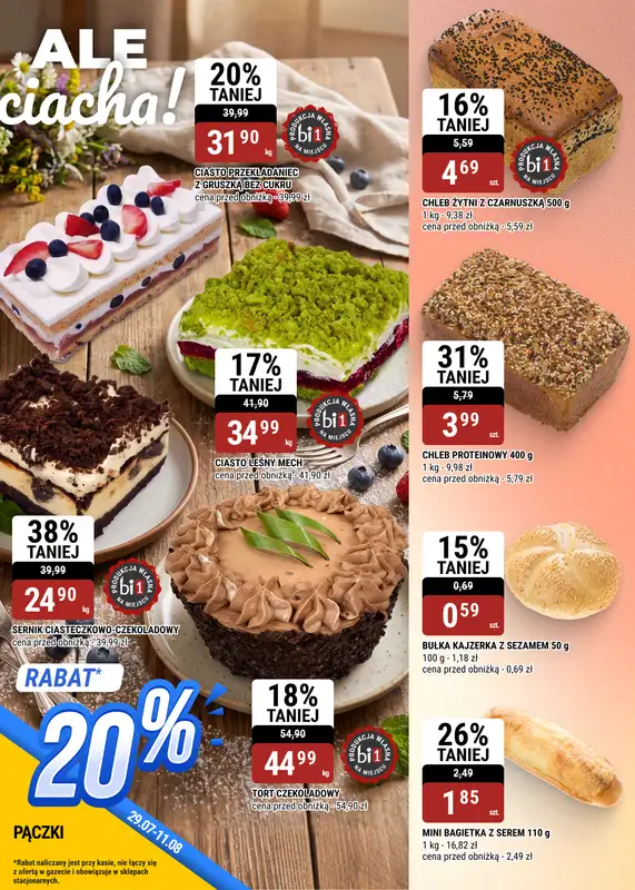 bi1 - gazetka promocyjna Gazetka Białystok | Wielkie ochłodzenie cen od środy 29.07 do wtorku 11.08 - strona 6