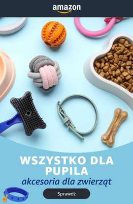 Amazon - gazetka promocyjna Wszystko dla pupila - akcesoria dla zwierząt od wtorku 28.07 do czwartku 06.08