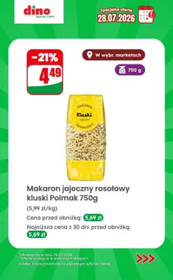 Dino - gazetka promocyjna Specjalna oferta na 28.07.2026 - promocje spoza gazetki od wtorku 28.07 do wtorku 28.07 - strona 9