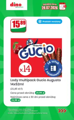 Dino - gazetka promocyjna Specjalna oferta na 28.07.2026 - promocje spoza gazetki od wtorku 28.07 do wtorku 28.07 - strona 10