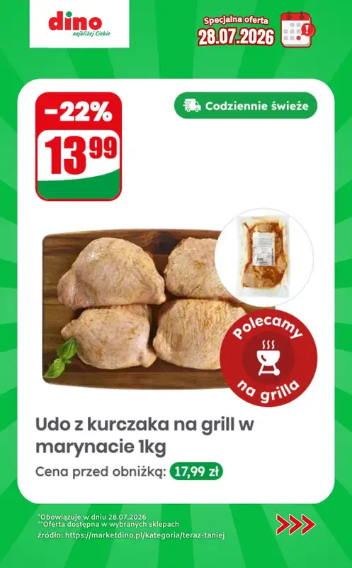 Dino - gazetka promocyjna Specjalna oferta na 28.07.2026 - promocje spoza gazetki od wtorku 28.07 do wtorku 28.07 - strona 8