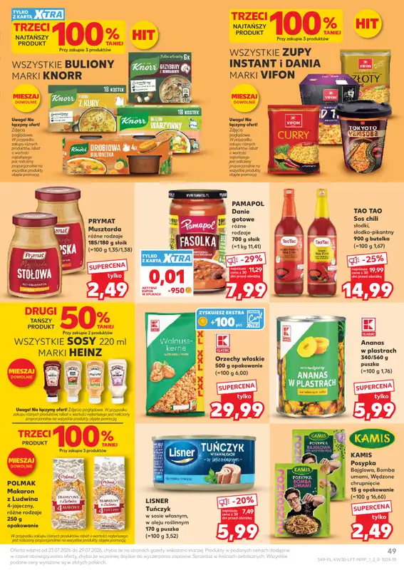 Kaufland - gazetka promocyjna Gazetka Tygodnia od czwartku 23.07 do środy 29.07 - strona 49