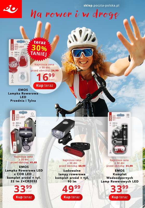Poczta Polska - gazetka promocyjna Gazetka od poniedziałku 27.07 do niedzieli 09.08 - strona 3