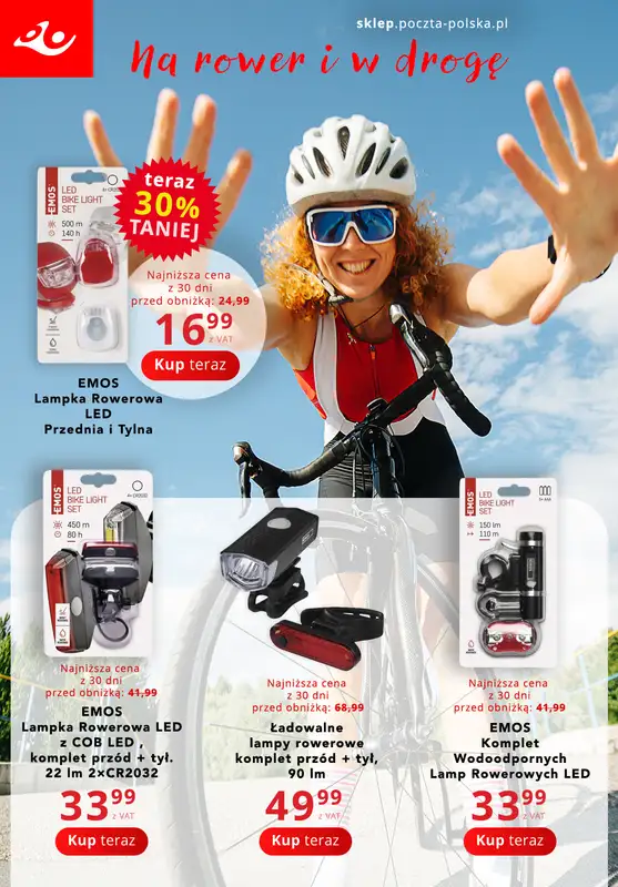 Poczta Polska - gazetka promocyjna Gazetka od poniedziałku 27.07 do niedzieli 09.08 - strona 3