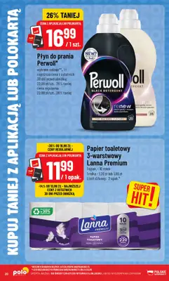 POLOmarket - gazetka promocyjna Kupuj taniej z aplikacją lub polokartą od środy 29.07 do wtorku 04.08 - strona 20
