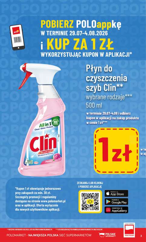 POLOmarket - gazetka promocyjna Kupuj taniej z aplikacją lub polokartą od środy 29.07 do wtorku 04.08 - strona 3