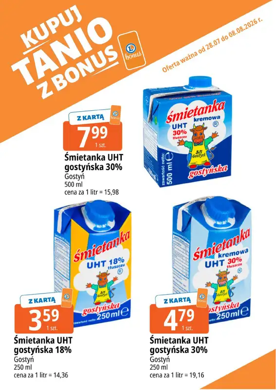 Leclerc - gazetka promocyjna Kupuj tanio z bonus od wtorku 28.07 do soboty 08.08 - strona 14
