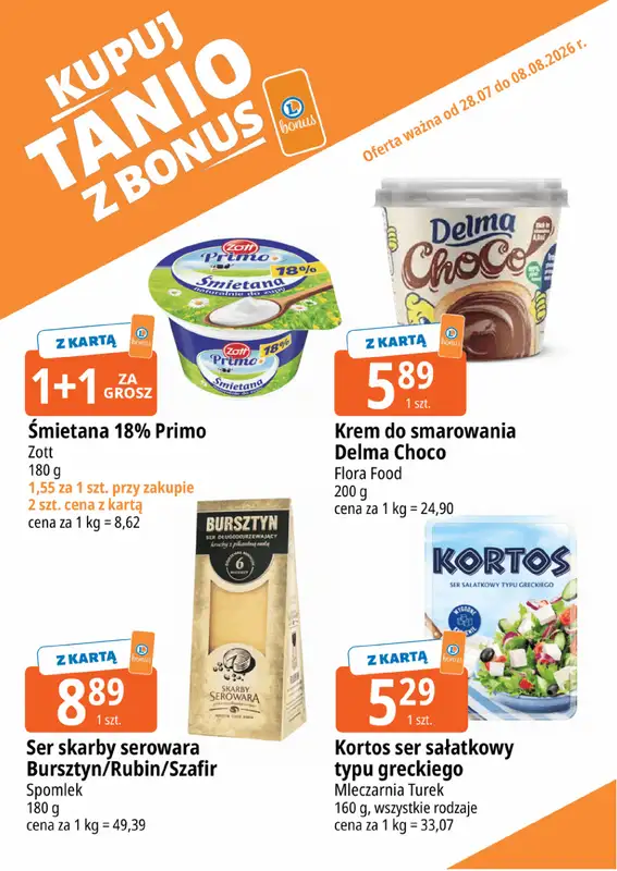 Leclerc - gazetka promocyjna Kupuj tanio z bonus od wtorku 28.07 do soboty 08.08 - strona 12