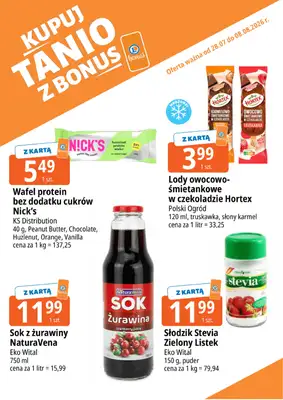 Leclerc - gazetka promocyjna Kupuj tanio z bonus od wtorku 28.07 do soboty 08.08 - strona 5