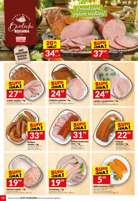Twój Market - gazetka promocyjna Gazetka od środy 29.07 do wtorku 04.08 - strona 10