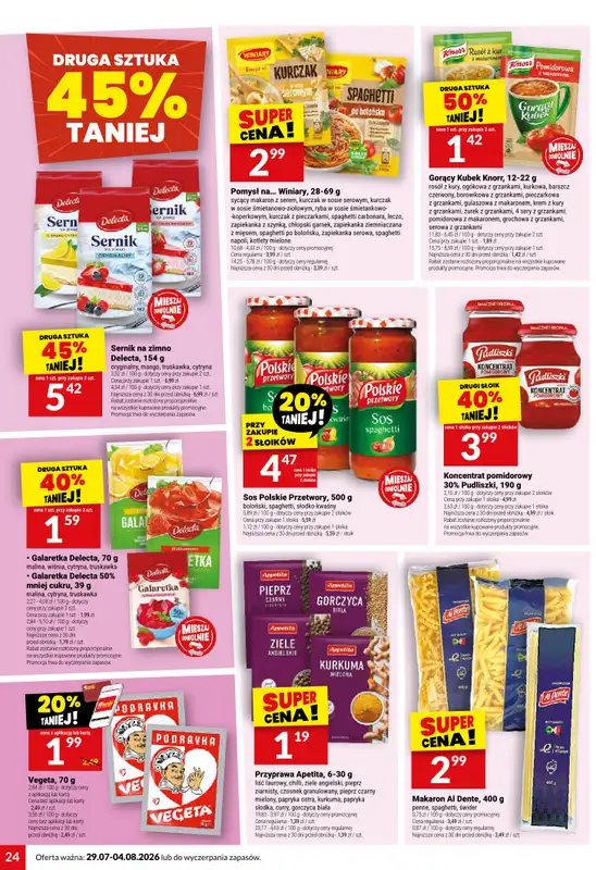 Twój Market - gazetka promocyjna Gazetka od środy 29.07 do wtorku 04.08 - strona 24