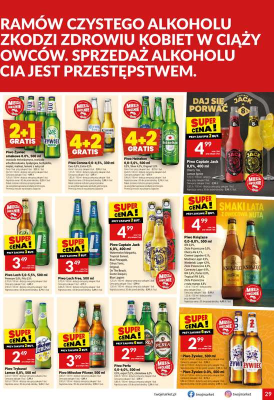Twój Market - gazetka promocyjna Gazetka od środy 29.07 do wtorku 04.08 - strona 29