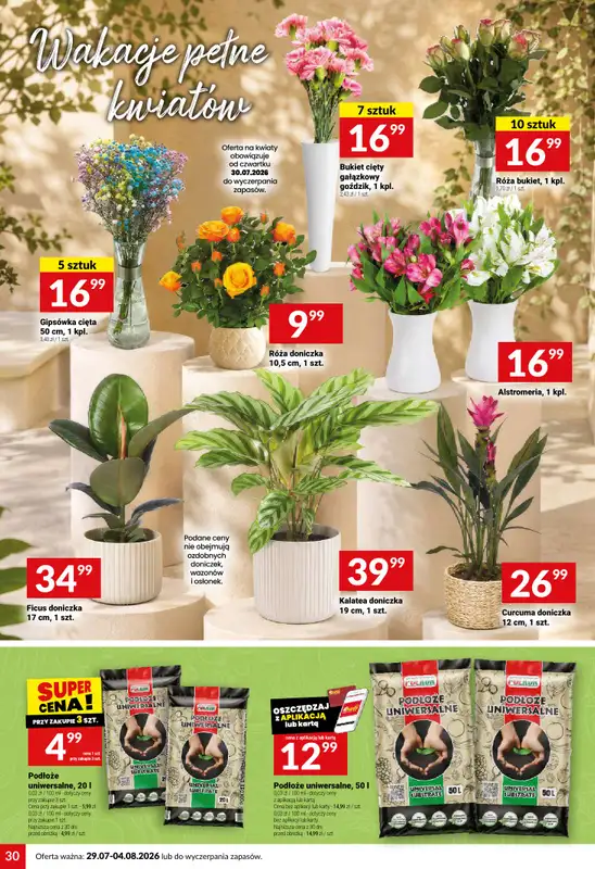Twój Market - gazetka promocyjna Gazetka od środy 29.07 do wtorku 04.08 - strona 30
