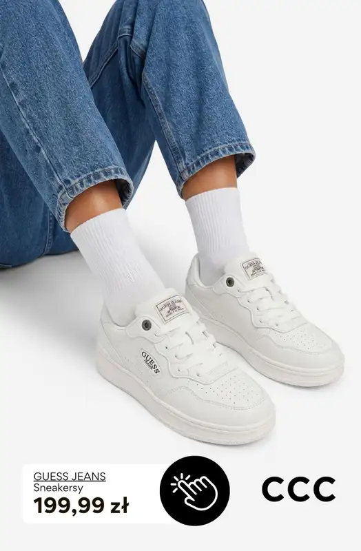 CCC - gazetka promocyjna NOWA KOLEKCJA DAMSKA - białe sneakersy od wtorku 28.07  - strona 10