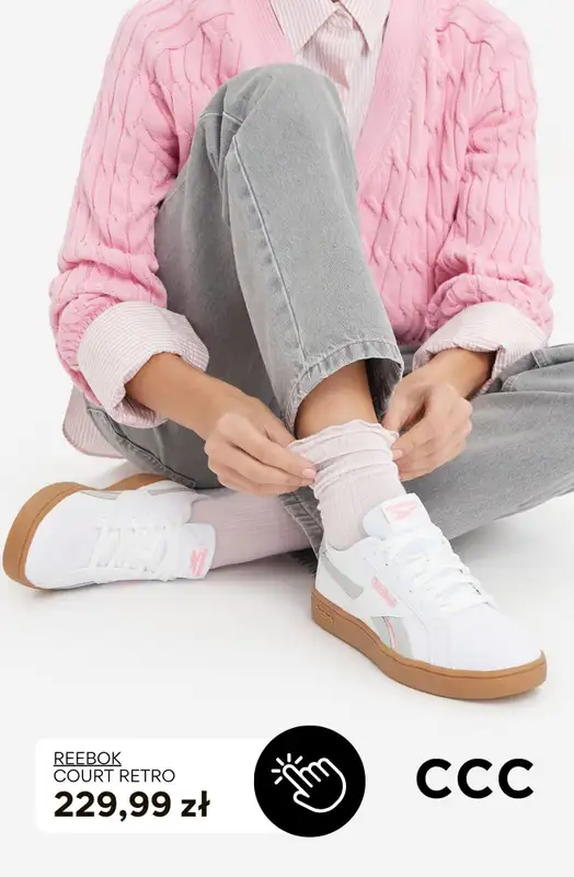 CCC - gazetka promocyjna NOWA KOLEKCJA DAMSKA - białe sneakersy od wtorku 28.07  - strona 7