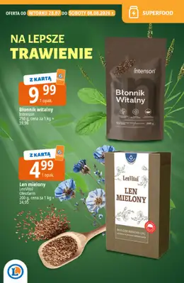 Leclerc - gazetka promocyjna Bądź w dobrej formie! od wtorku 28.07 do soboty 08.08 - strona 3