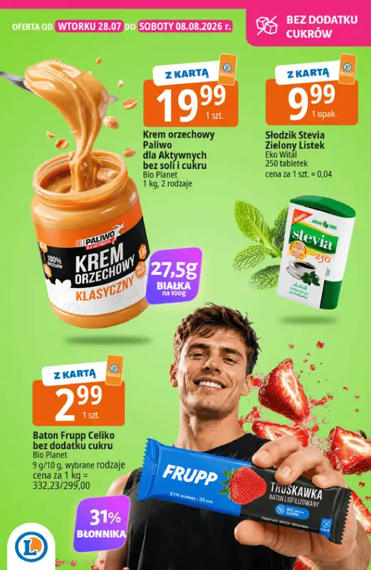 Leclerc - gazetka promocyjna Bądź w dobrej formie! od wtorku 28.07 do soboty 08.08 - strona 2