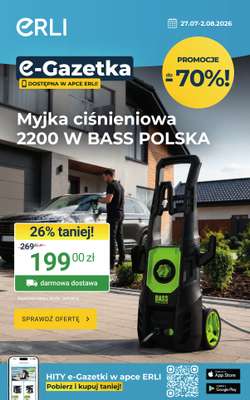 ERLI - gazetka promocyjna Sprzęt gotowy do pracy – sprawdź okazje Erli! od środy 29.07 do niedzieli 02.08