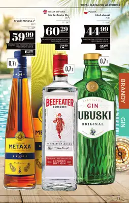 POLOmarket - gazetka promocyjna Katalog alkoholi  do środy 12.08 - strona 11