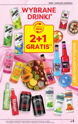 POLOmarket - gazetka promocyjna Katalog alkoholi  do środy 12.08 - strona 15