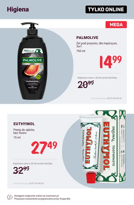 Rossmann - gazetka promocyjna Promocje TYLKO ONLINE od wtorku 28.07 do środy 05.08 - strona 9