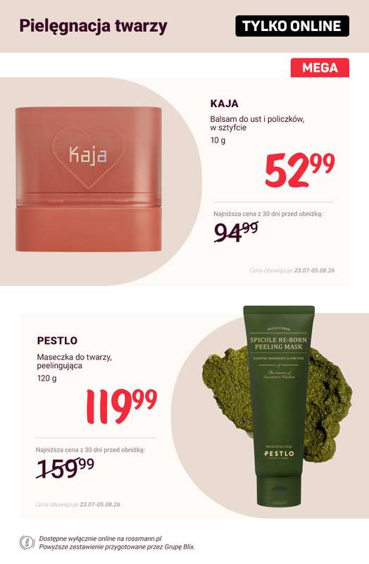 Rossmann - gazetka promocyjna Promocje TYLKO ONLINE od wtorku 28.07 do środy 05.08 - strona 5