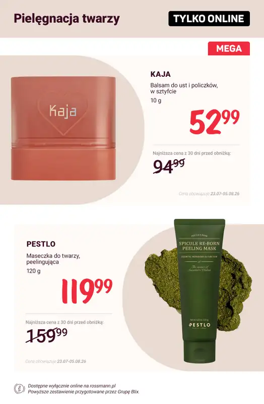 Rossmann - gazetka promocyjna Promocje TYLKO ONLINE od wtorku 28.07 do środy 05.08 - strona 5
