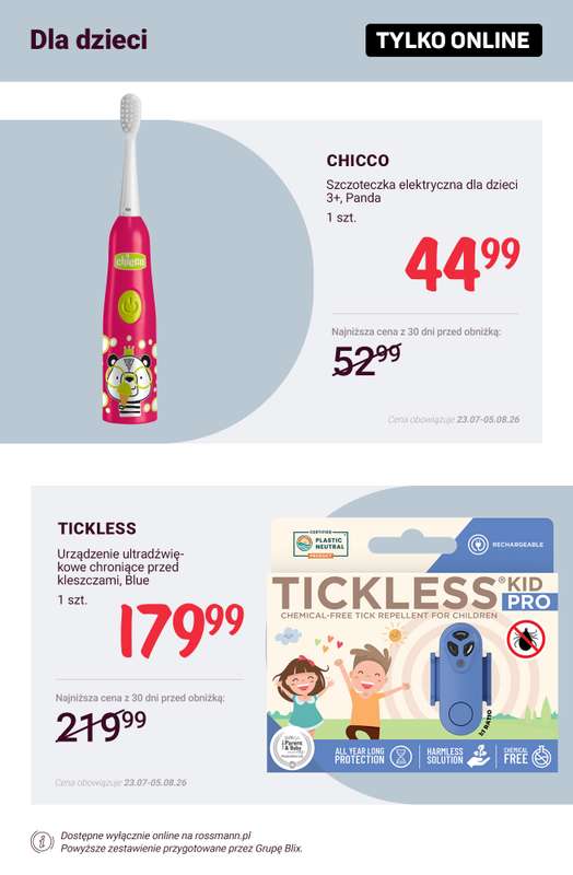 Rossmann - gazetka promocyjna Promocje TYLKO ONLINE od wtorku 28.07 do środy 05.08 - strona 10