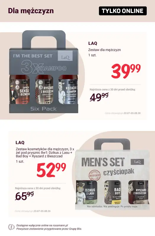 Rossmann - gazetka promocyjna Promocje TYLKO ONLINE od wtorku 28.07 do środy 05.08 - strona 6