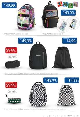 Smyk - gazetka promocyjna Wszystko do szkoły - katalog od wtorku 28.07 do środy 12.08 - strona 3