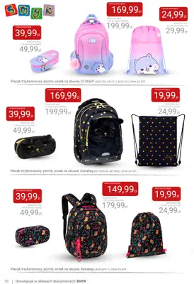Smyk - gazetka promocyjna Wszystko do szkoły - katalog od wtorku 28.07 do środy 12.08 - strona 10