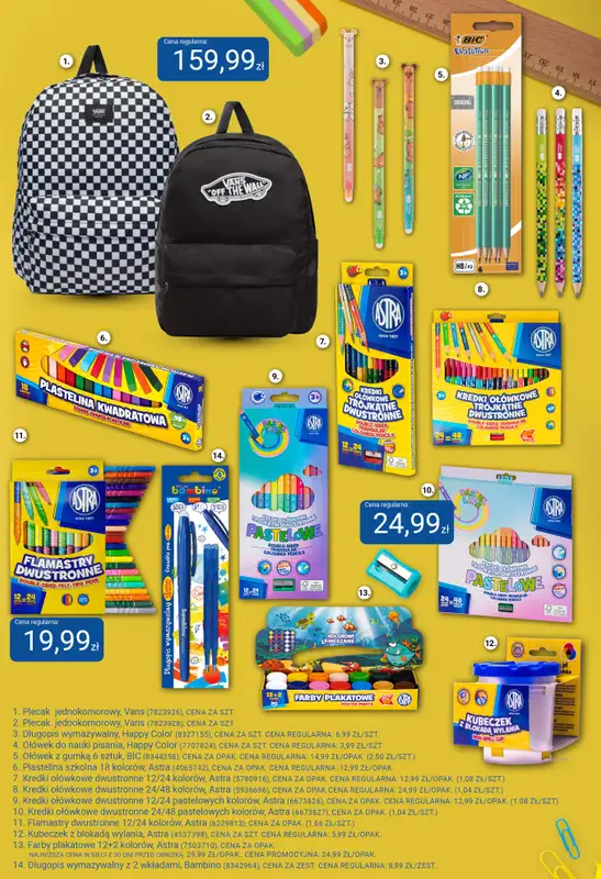 Smyk - gazetka promocyjna Wszystko do szkoły - katalog od wtorku 28.07 do środy 12.08 - strona 17