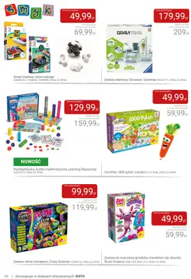 Smyk - gazetka promocyjna Wszystko do szkoły - katalog od wtorku 28.07 do środy 12.08 - strona 34